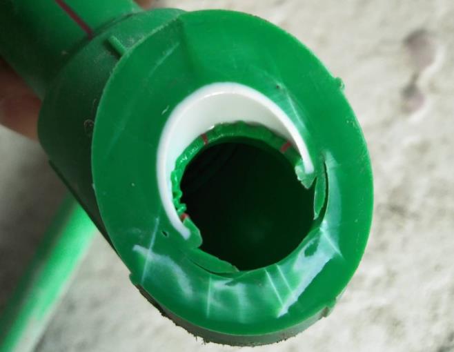 PPR沒有焊成雙眼皮會漏水嗎？截斷后我震驚了！