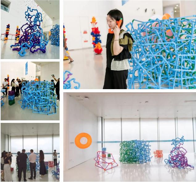 來(lái)雙奧館看龍勝管在“Colourful Cube”的藝術(shù)美學(xué)吧！